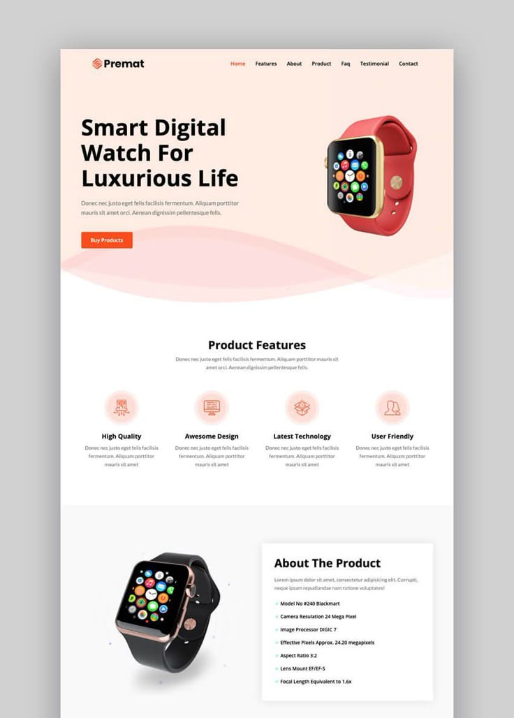 24 Best Product Landing Page Templates (Great 2022…